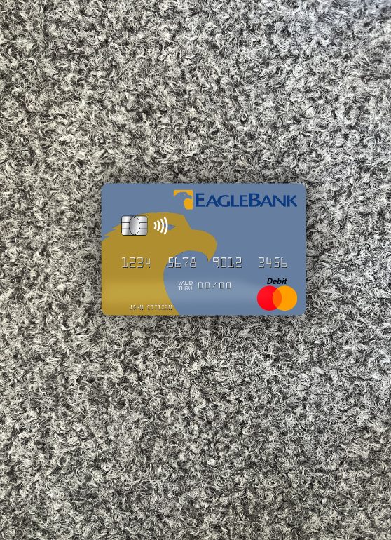 Download Nauru Eagle Bank Inc mastercard photolook front Photoshop template